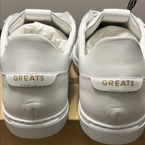 Greats Men's Cream Sneakers